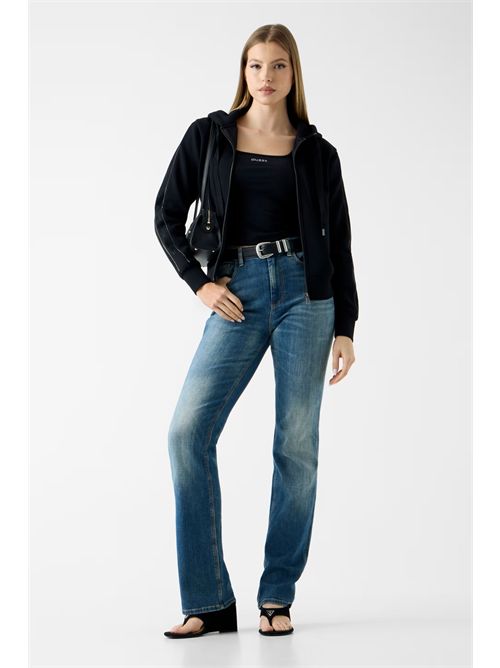 Sweatshirt woman Guess GUESS | W6YQ16K4354/JBLK